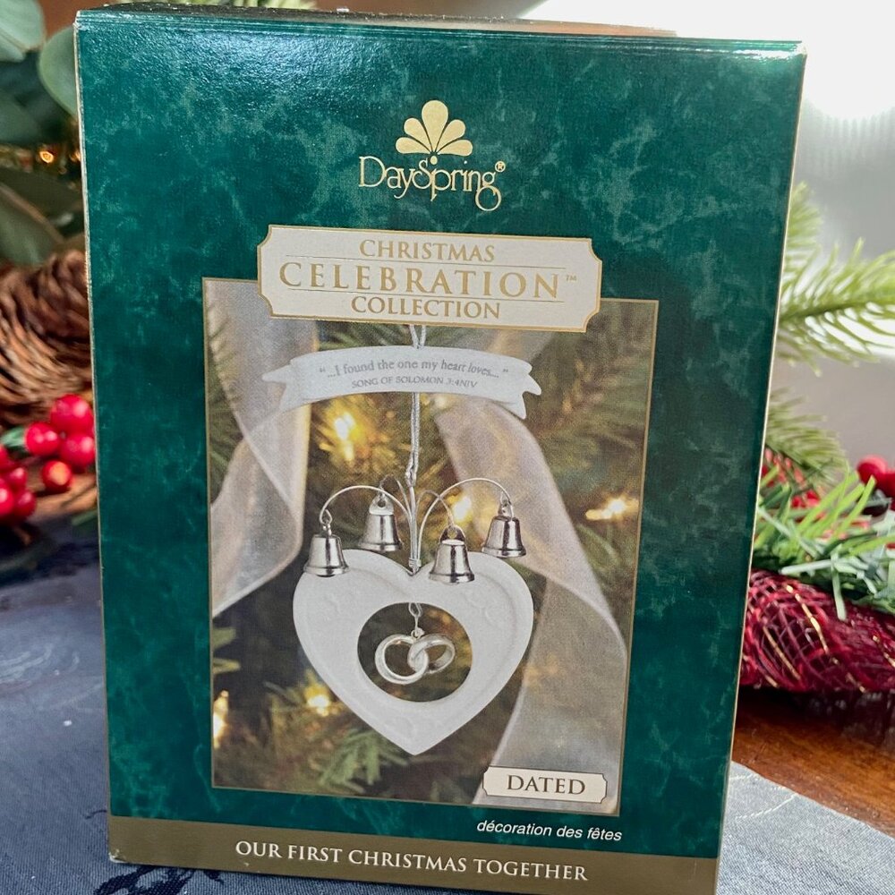 RARE - Hallmark‎ Keepsake Ornament "Our First Christmas Together"